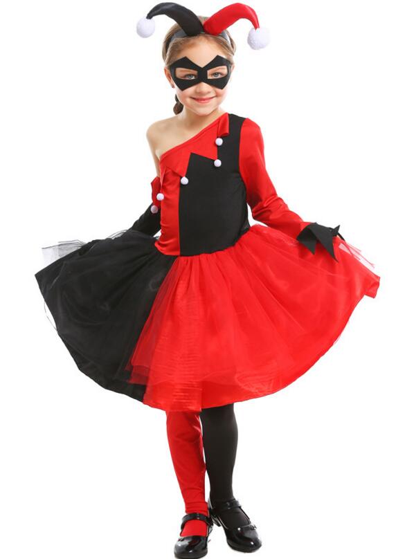F68170 clown costume for girls